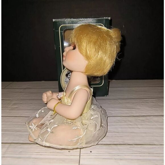 Geppeddo Porcelain Collectible Doll Taci Mini Ballerina Blonde Hair 6"in w Box - Picture 7 of 13